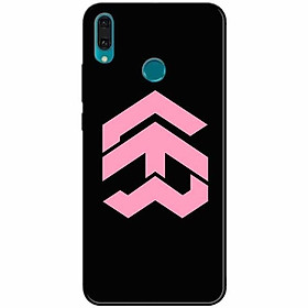 Ốp lưng in cho Huawei Y9 2019 Mẫu Năm Đen Hồng