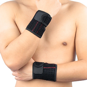 Combo 2 Băng Cổ Tay AOLIKES HW024 - Lò Xo Kép, Thoáng Khí, Dễ Điều Chỉnh