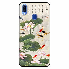 Ốp lưng in cho Vivo Y95 Tranh Cá Koi
