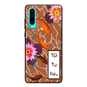 Ốp in cho Huawei P30 Cá Koi Thổ - Hàng chính hãng