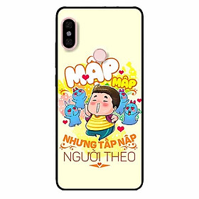 Ốp lưng in cho Xiaomi Redmi Note 5 Pro Mẫu Mập Tấp Người Theo Nam