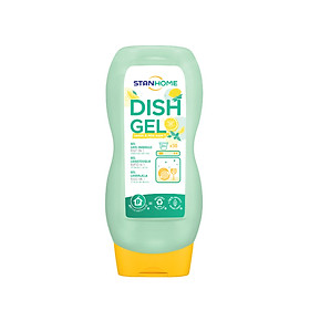Gel Rửa Bát Chuyên Dụng Cho Máy Hương Chanh Bạc Hà All in One Dish Gel Lemon Mint Stanhome (720ml) - 18154