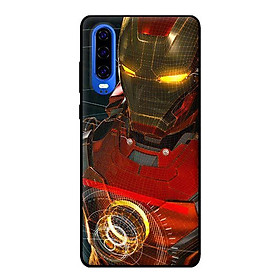 Ốp lưng in cho Huawei P30 mẫu Người Sắt 3D - Hàng chính hãng