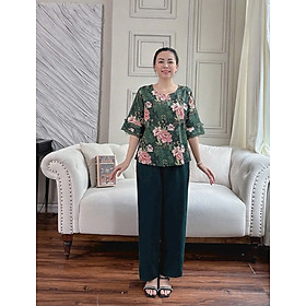 BỘ MẶC NHÀ TRUNG NIÊN- BỘ ĐỒ TRUNG NIÊN CHO BÀ CHO MẸ