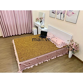 Chiếu Hạt Gỗ Pơ Mu kích thước 1,2mx1,9m - Chiếu gỗ Mian ( video , hình thật )