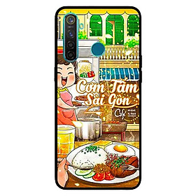 Ốp Lưng in cho Realme 5 Mẫu NỀN SG7 - Hàng Chính Hãng