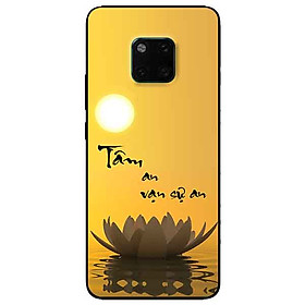 Ốp lưng in cho Huawei Mate 20 Pro Mẫu Tâm An