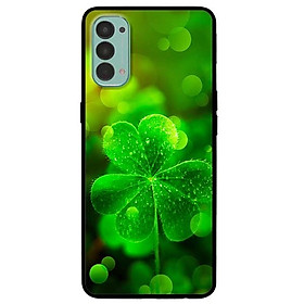 Ốp lưng dành cho Oppo Reno 4 mẫu Cỏ 3 Lá May Mắn