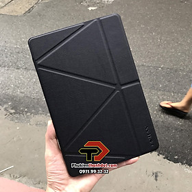 Bao da cho SamSung Galaxy Tab S9 FE+ lưng silicone mềm, gập tam giác 2 kiểu dựng tiện lợi - Hàng chính hãng