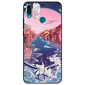 Ốp lưng in cho Huawei Y9 2019 Mẫu Khung Cảnh