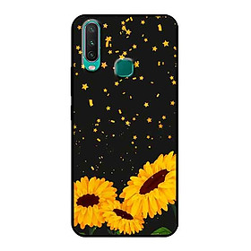 Ốp Lưng in cho Vivo Y12 Mẫu Hoa Hướng Dương - Hàng Chính Hãng