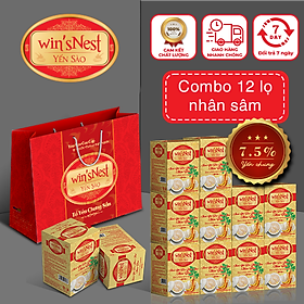 Combo 12 lọ Yến Sào win