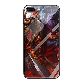 Ốp lưng kính cường lực cho iPhone 7 Plus /8 Plus Nền THẦN THOẠI MẪU 2 - Hàng Chính Hãng