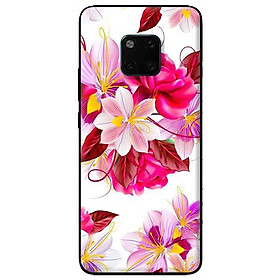 Ốp lưng in cho Huawei Mate 20 Pro mẫu Hoa Hồng - Hàng chính hãng