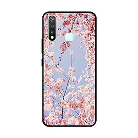 Ốp Lưng in cho Vivo Vivo Y19 /U3 /Y5s /U20 Mẫu Hoa Đào Giấy - Hàng Chính Hãng