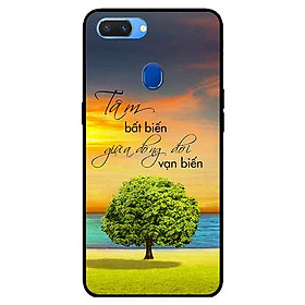 Ốp lưng in cho Realme 2 Mẫu Tâm Bất Biến