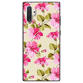 Ốp lưng dành cho Samsung Note 8 - Note 9 - Note 10 - Note 10 Plus mẫu Hoa Bụt Hồng