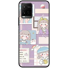 Ốp lưng cho Vivo Y12s - Y20 - Y20s - Y21 - Y21s - Y33s - Y33T - Bốn Cô Gái - Hàng Chính Hãng