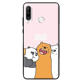 Ốp in cho Huawei P30 Lite 3 Chú Gấu Ôm - Hàng chính hãng