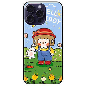 Ốp lưng dành cho Iphone 15 - Iphone 15 Plus - Iphone 15 Pro - Iphone 15 Pro Max - Cô Gái Vườn - Hàng Chính Hãng