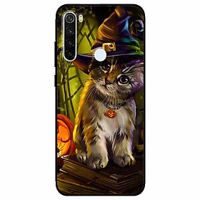 Ốp lưng dành cho Xiaomi Redmi Note 8 mẫu Mèo Đội Nón