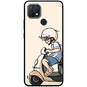 Ốp lưng cho Oppo A15 - A15S - A17 - A17K - A57 4G - A94 5G - A95 5G - Cặp Đôi Lái Xe - Hàng Chính Hãng