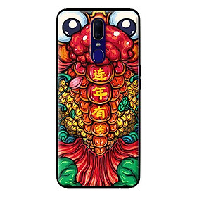 Ốp in cho Oppo F11 Cá Ba Đuôi - Hàng chính hãng