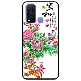 Ốp lưng dành cho Vivo Y30 - Y30i - Y50 mẫu Hoa Mẫu Đơn
