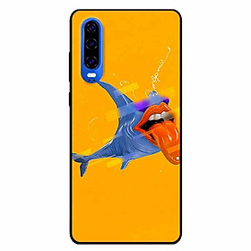 Ốp lưng dành cho Huawei P30 mẫu Cá Mập Mờ
