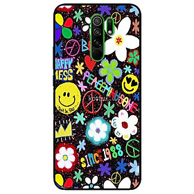Ốp lưng dành cho Xiaomi Redmi 9 mẫu Cúc Họa Mi 11 -Nền Hoa Cúc Mess