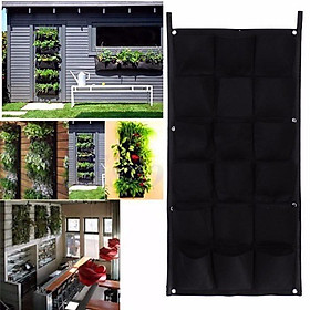 Túi Vải Treo Tường Trồng Cây 21 Ngăn Tiện Lợi
