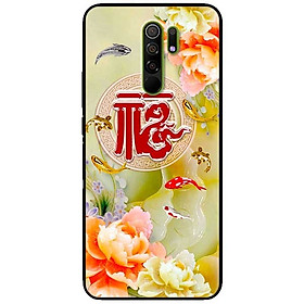 Ốp lưng dành cho Xiaomi Redmi 9 mẫu Cá và Mẫu Đơn
