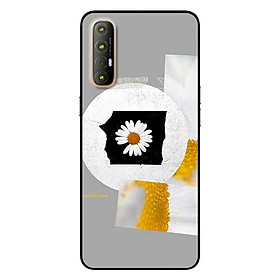 Ốp lưng dành cho Oppo Reno 3 Pro mẫu Hoa Cúc Nền Giấy 4 - Hàng Chính Hãng - 6
