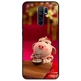 Ốp lưng dành cho Xiaomi Redmi 9 mẫu Heo Ăn