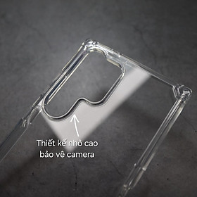 Ốp lưng TPU chống sốc cho Samsung Galaxy S25 Ultra , S25 Plus , S25 hiệu Nillkin Nature TPU Pro Case - hàng nhập khẩu