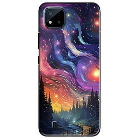 Ốp lưng cho Oppo Realme 10 - C11 2021 - C65 4G - C67 - C20 - Poco X6 5G - Bầu Trời Galaxy Đẹp - Hàng Chính Hãng