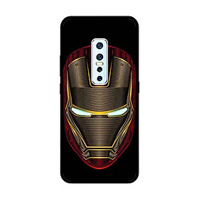Ốp Lưng in cho Vivo V17 Pro Mẫu Người Sắt Đỏ - Hàng Chính Hãng