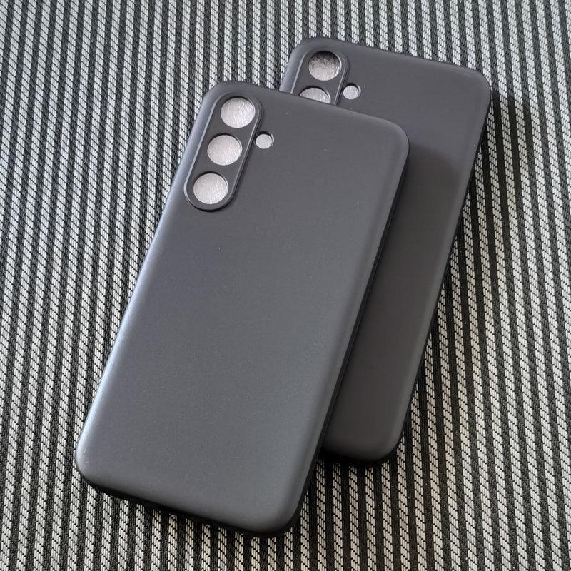 Ốp lưng dành cho SamSung Galaxy M55 dẻo màu đen bảo vệ camera sau, chống bám vân tay - Hàng chính hãng