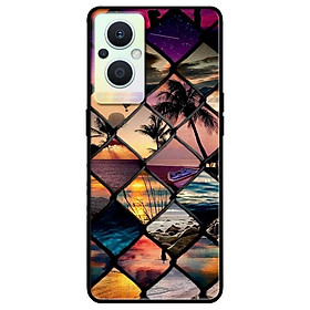 Ốp lưng dành cho Oppo A16K - Oppo A36 / A76 - Oppo Reno 7z 5G - Khung Ảnh Qua Lưới
