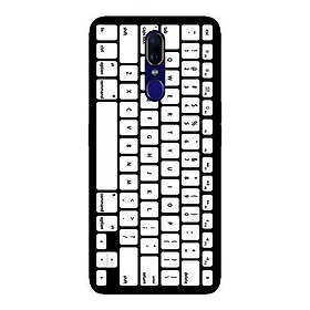 Ốp lưng dành cho Oppo F11 Bàn Phím - Hàng chính hãng