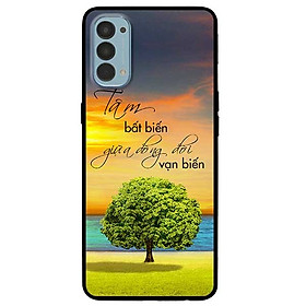 Ốp lưng dành cho Reno 4 mẫu Tâm Bất Biến