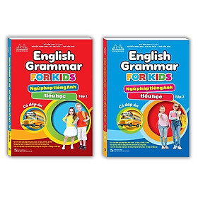 Sách - Ngữ Pháp Tiếng Anh Tiểu Học - Combo 2 Tập - Minh Thắng