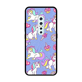 Ốp Lưng in cho Vivo V17 Pro Mẫu Họa Tiết Kỳ Lân - Hàng Chính Hãng