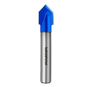 [CHÍNH HÃNG] Mũi phay gỗ cắt rãnh V 6x6.4mm WADFOW WRG2401