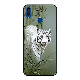 Ốp Lưng in cho Huawei Y9 2019 Mẫu Nền Hổ Mẫu 4 - Hàng Chính Hãng