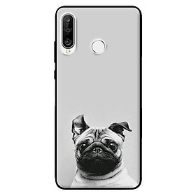 Ốp lưng in cho Huawei P30 Lite Pulldog Nghiêm Túc - Hàng chính hãng