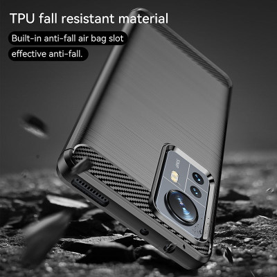 Ốp lưng chống sốc vân kim loại cho Xiaomi Mi 12 Pro / Mi 12 Pro 5G hiệu Likgus (chuẩn quân đội, chống va đập, chống vân tay) - Hàng nhập khẩu