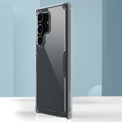Ốp lưng TPU chống sốc cho Samsung Galaxy S25 Ultra / S25 Plus / S25 / S24 / S24 Plus / S24 Ultra hiệu Nillkin Nature TPU Pro Case (chống chịu mọi va đập bảo vệ các góc, siêu mỏng chỉ 0.6mm) - hàng nhập khẩu