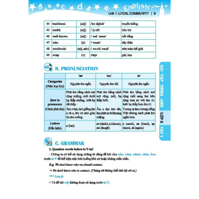 Sách - Global Success Bài Tập Tiếng Anh Lớp 9 - Có Đáp Án - Tập 1 - Minh Thắng