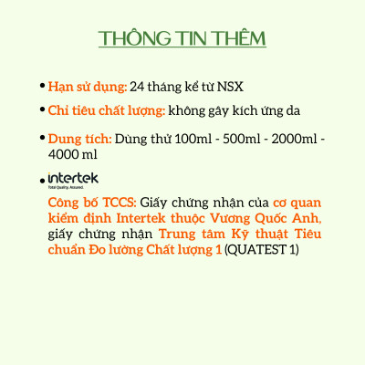 Nước Rửa Chén Hữu Cơ Bồ Hòn Và Tinh Dầu Quế 500ml thương hiệu Ecocare